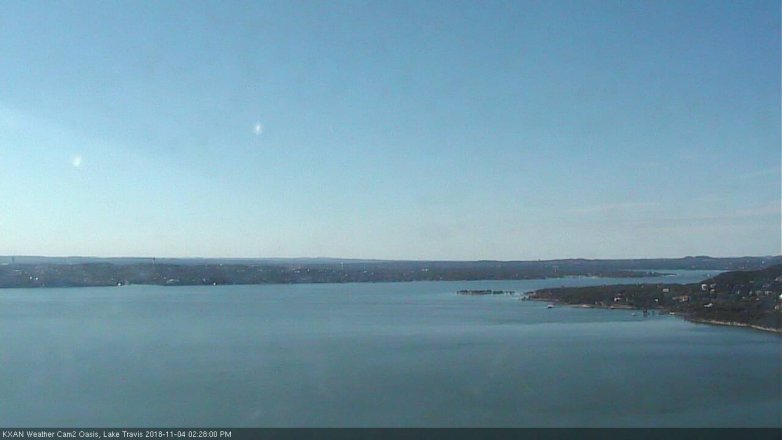 Lake Travis webcam, November 4, 2018 1:30 PM CT