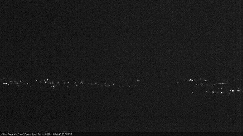 Lake Travis webcam, November 4, 2018 6:00 PM CT