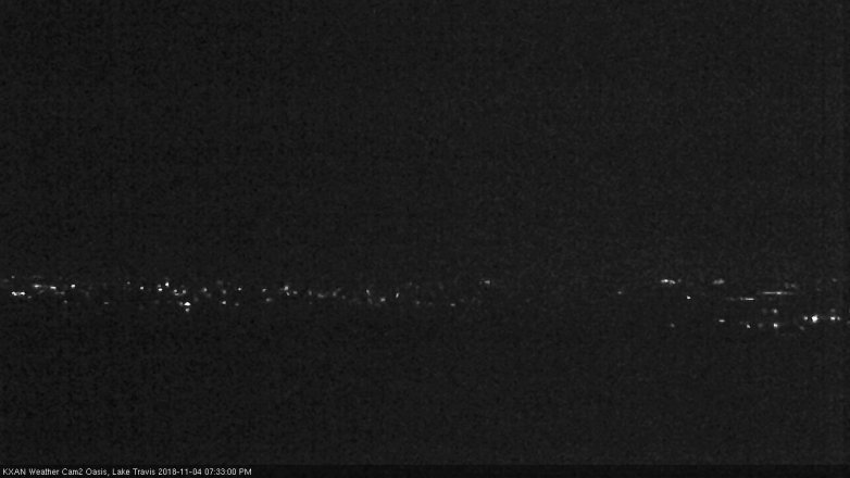 Lake Travis webcam, November 4, 2018 6:35 PM CT
