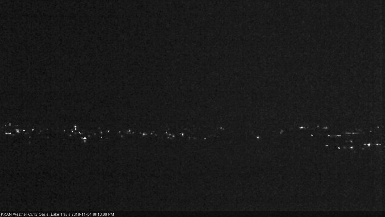 Lake Travis webcam, November 4, 2018 7:15 PM CT