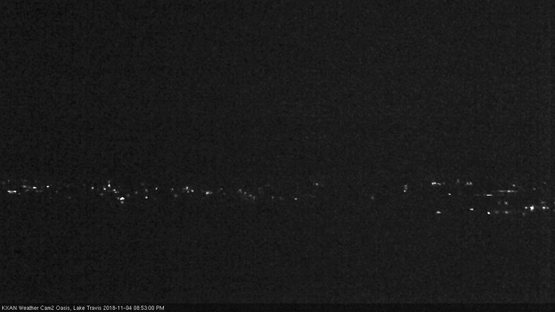 Lake Travis webcam, November 4, 2018 7:55 PM CT