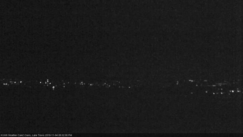 Lake Travis webcam, November 4, 2018 8:35 PM CT