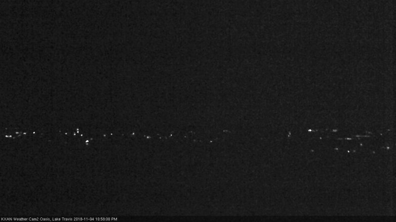 Lake Travis webcam, November 4, 2018 10:35 PM CT