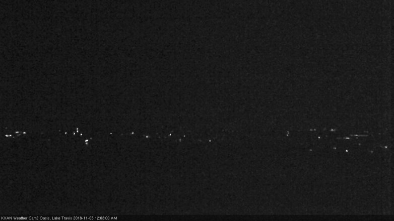 Lake Travis webcam, November 4, 2018 11:05 PM CT