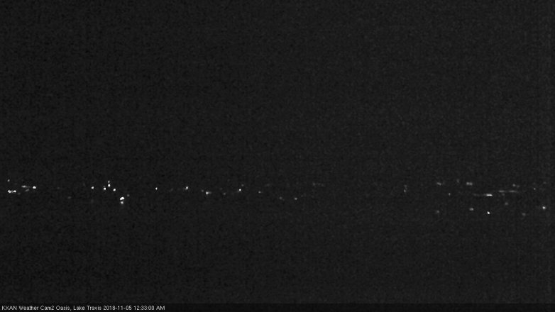 Lake Travis webcam, November 4, 2018 11:35 PM CT