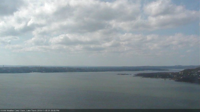 Lake Travis webcam, November 5, 2018 12:40 PM CT