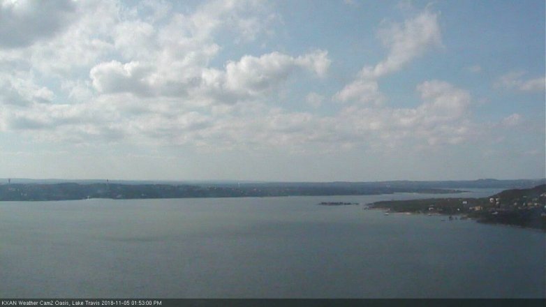 Lake Travis webcam, November 5, 2018 12:55 PM CT