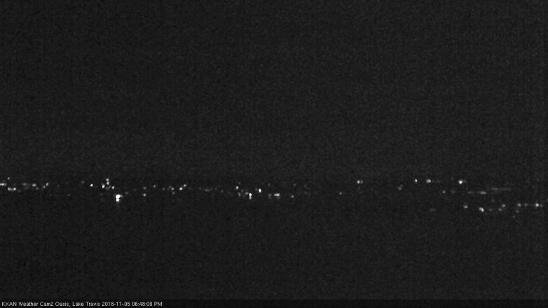 Lake Travis webcam, November 5, 2018 5:50 PM CT