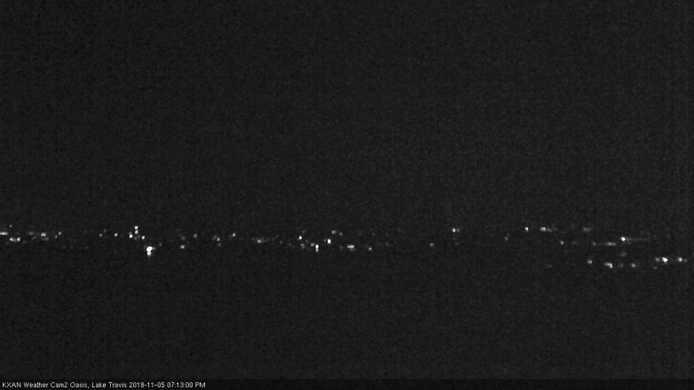 Lake Travis webcam, November 5, 2018 6:15 PM CT