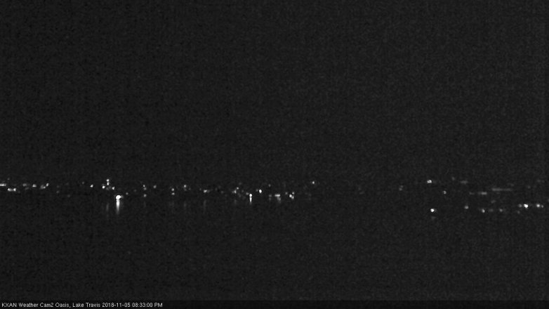 Lake Travis webcam, November 5, 2018 7:35 PM CT