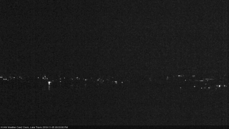 Lake Travis webcam, November 5, 2018 8:35 PM CT