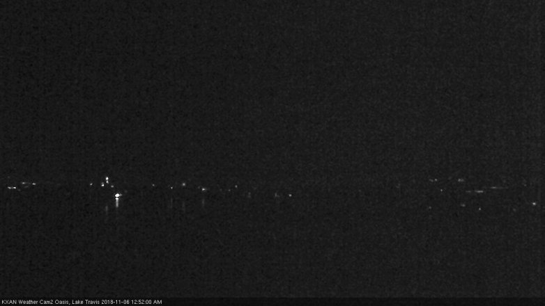 Lake Travis webcam, November 5, 2018 11:55 PM CT