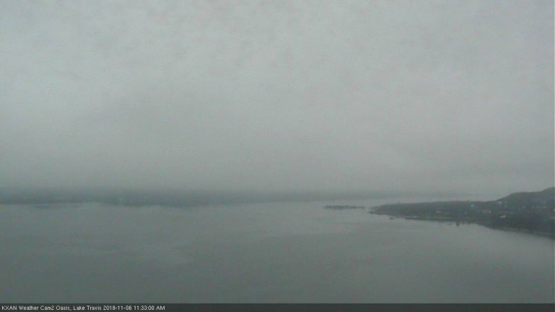 Lake Travis webcam, November 6, 2018 10:35 AM CT