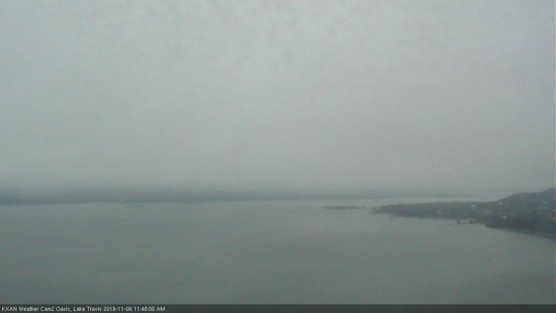Lake Travis webcam, November 6, 2018 10:50 AM CT