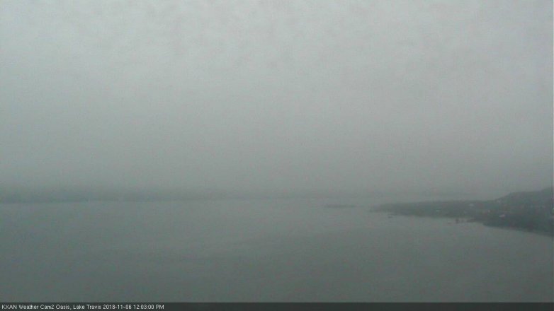 Lake Travis webcam, November 6, 2018 11:05 AM CT