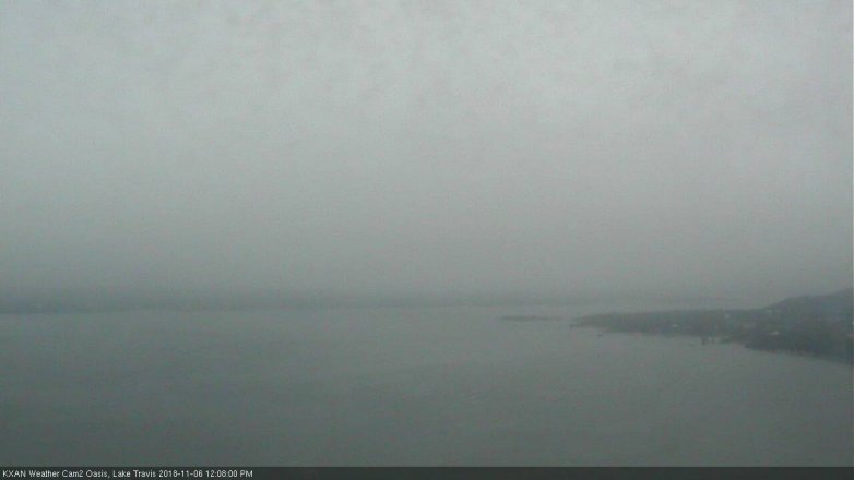 Lake Travis webcam, November 6, 2018 11:10 AM CT