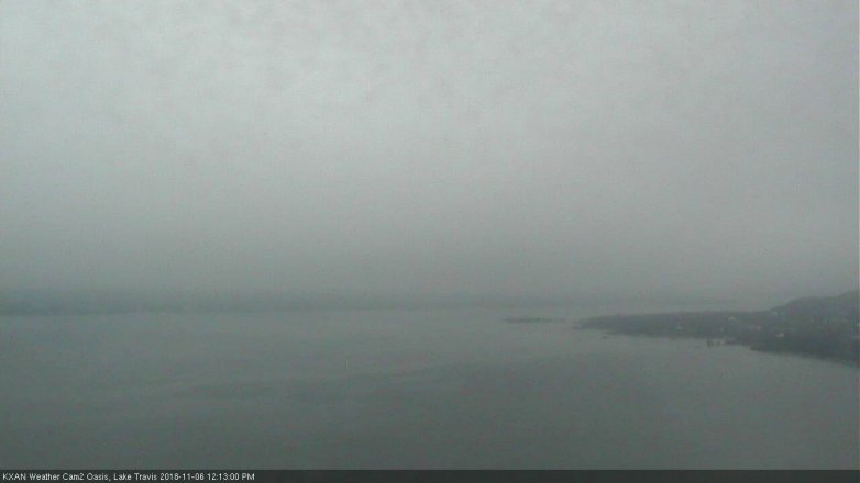 Lake Travis webcam, November 6, 2018 11:15 AM CT