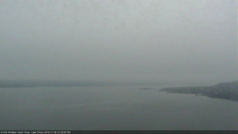 Lake Travis webcam, November 6, 2018 11:40 AM CT