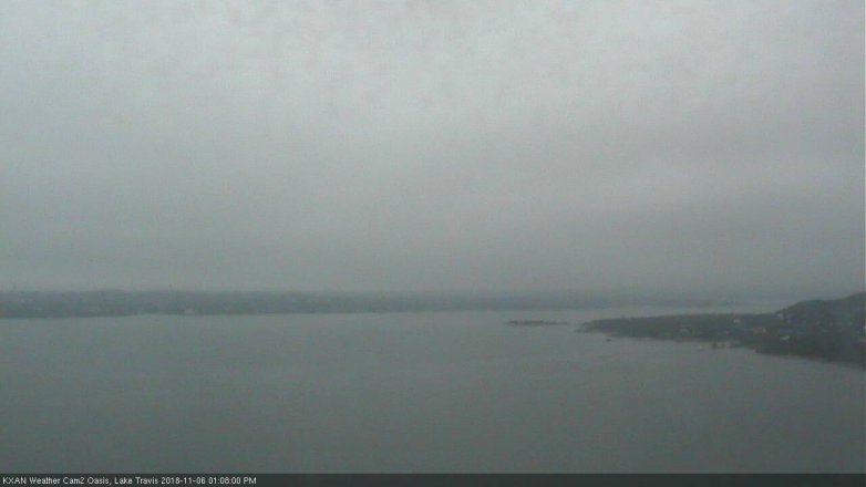 Lake Travis webcam, November 6, 2018 12:10 PM CT