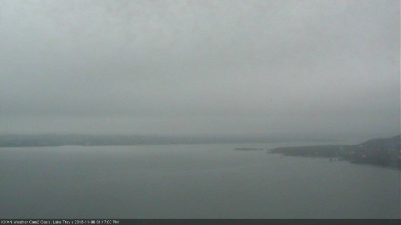 Lake Travis webcam, November 6, 2018 12:20 PM CT