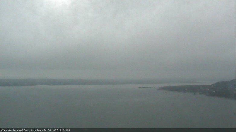 Lake Travis webcam, November 6, 2018 12:25 PM CT