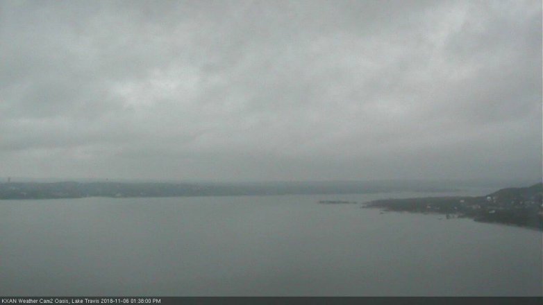 Lake Travis webcam, November 6, 2018 12:40 PM CT