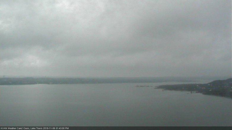Lake Travis webcam, November 6, 2018 12:45 PM CT