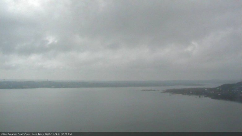 Lake Travis webcam, November 6, 2018 12:55 PM CT