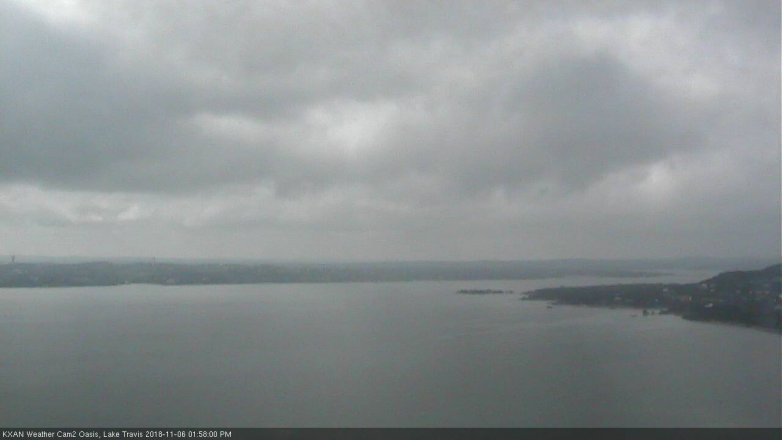 Lake Travis webcam, November 6, 2018 1:00 PM CT