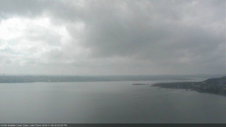 Lake Travis webcam, November 6, 2018 1:05 PM CT
