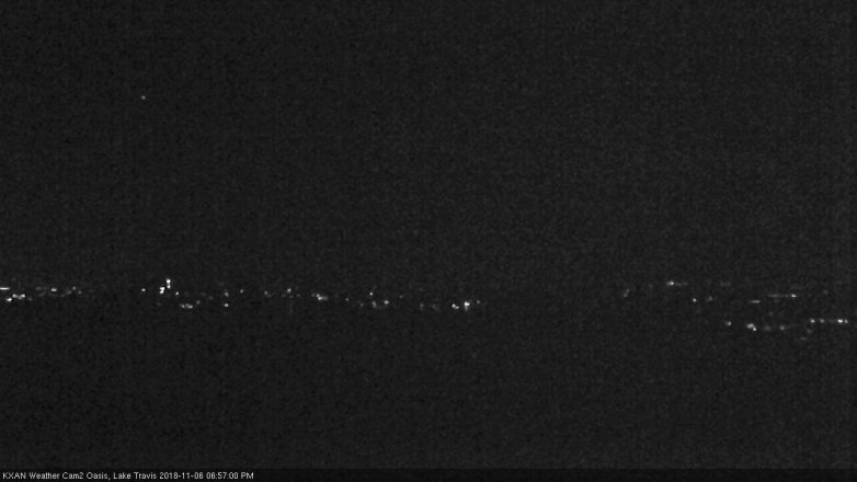 Lake Travis webcam, November 6, 2018 6:00 PM CT