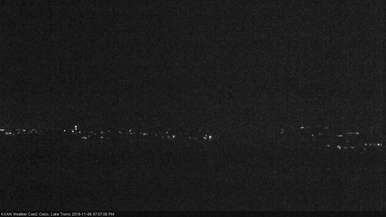 Lake Travis webcam, November 6, 2018 6:10 PM CT