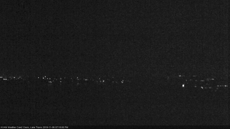 Lake Travis webcam, November 6, 2018 6:20 PM CT