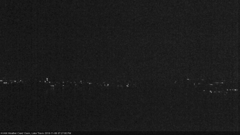 Lake Travis webcam, November 6, 2018 6:30 PM CT