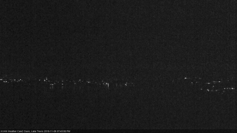 Lake Travis webcam, November 6, 2018 6:45 PM CT