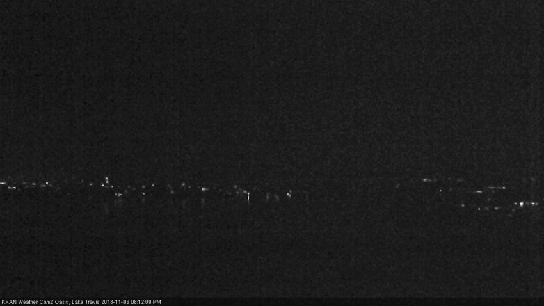 Lake Travis webcam, November 6, 2018 7:15 PM CT