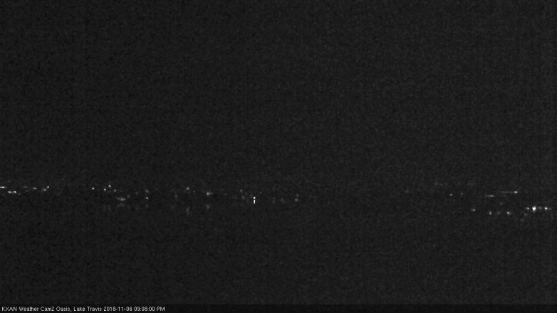 Lake Travis webcam, November 6, 2018 8:10 PM CT