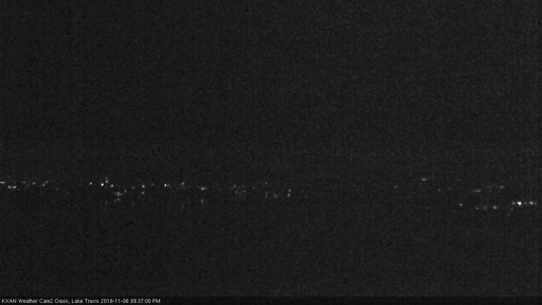 Lake Travis webcam, November 6, 2018 8:40 PM CT