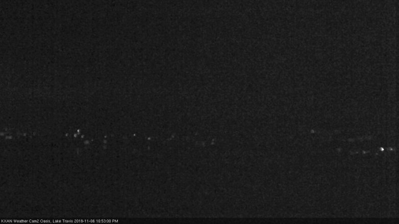 Lake Travis webcam, November 6, 2018 9:55 PM CT