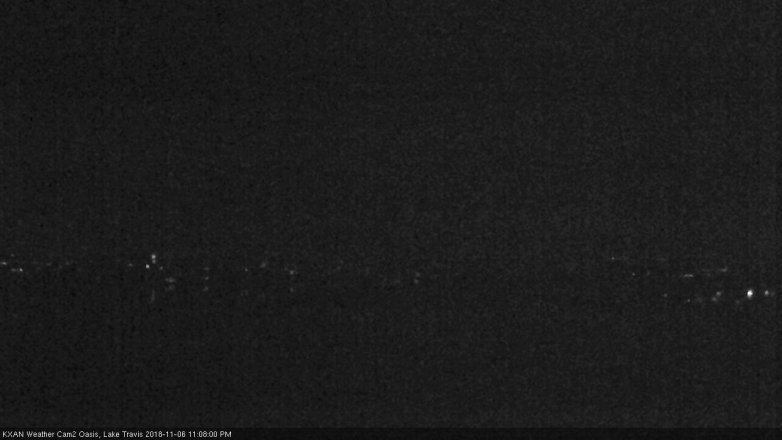 Lake Travis webcam, November 6, 2018 10:10 PM CT