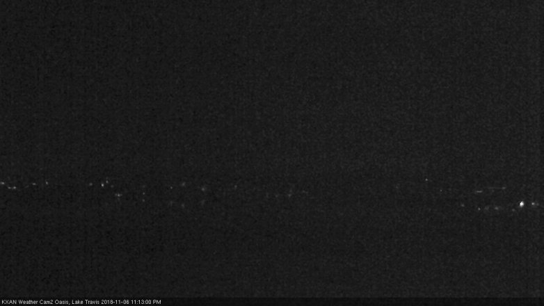 Lake Travis webcam, November 6, 2018 10:15 PM CT