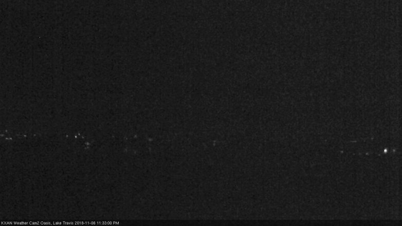 Lake Travis webcam, November 6, 2018 10:35 PM CT