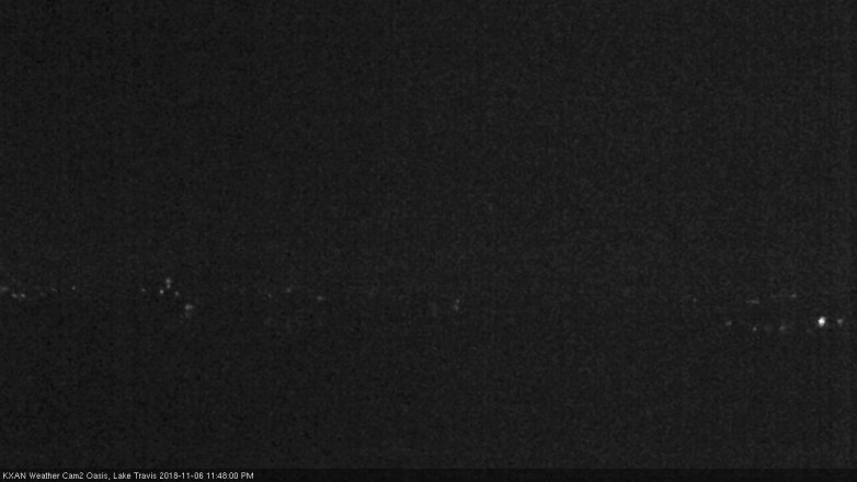 Lake Travis webcam, November 6, 2018 10:50 PM CT