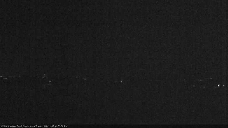 Lake Travis webcam, November 6, 2018 10:55 PM CT