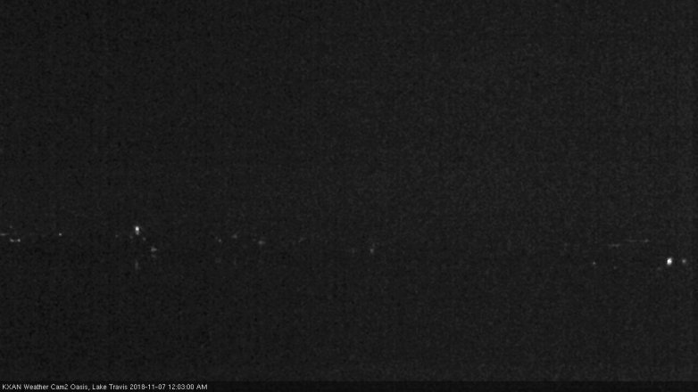 Lake Travis webcam, November 6, 2018 11:05 PM CT
