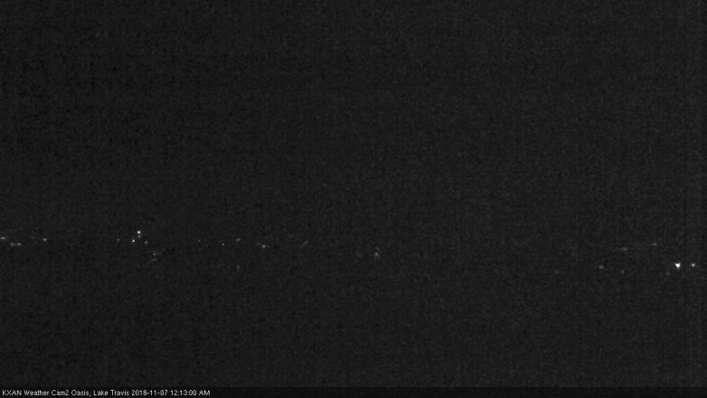 Lake Travis webcam, November 6, 2018 11:15 PM CT