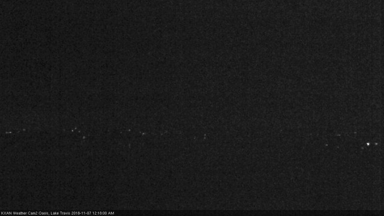 Lake Travis webcam, November 6, 2018 11:20 PM CT