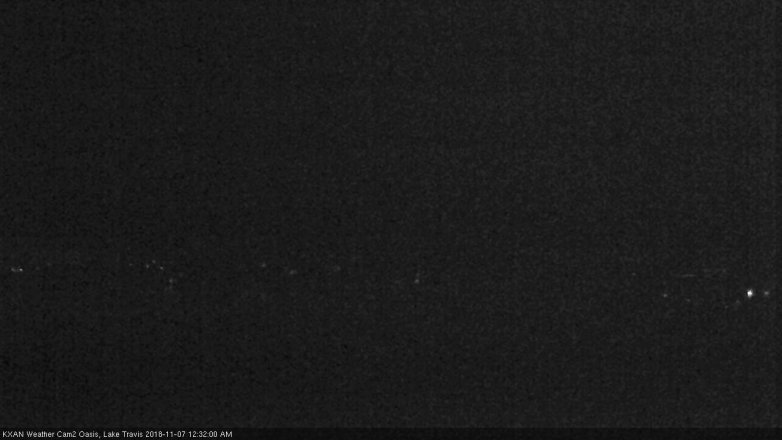 Lake Travis webcam, November 6, 2018 11:35 PM CT