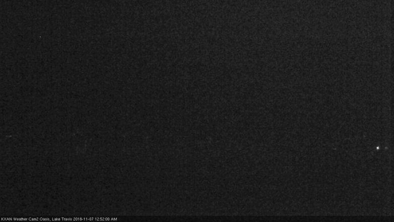 Lake Travis webcam, November 6, 2018 11:55 PM CT