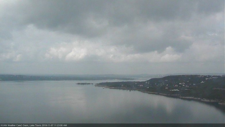 Lake Travis webcam, November 7, 2018 10:25 AM CT